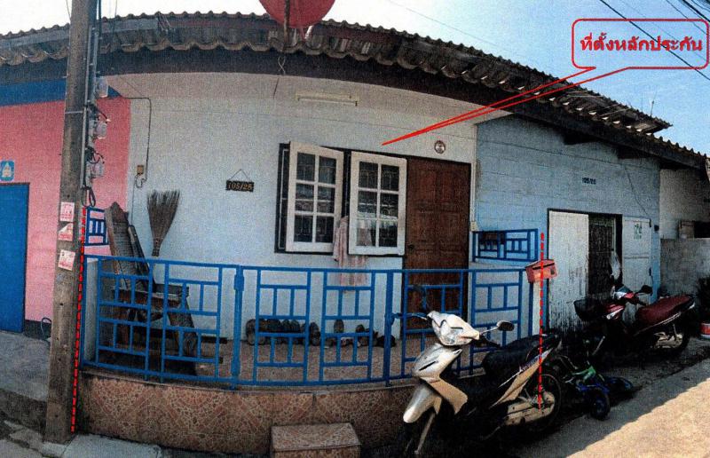 ทาวน์เฮ้าส์หลุดจำนอง ธ.ธนาคารอาคารสงเคราะห์ สมุทรปราการ เมืองสมุทรปราการ ท้ายบ้าน
