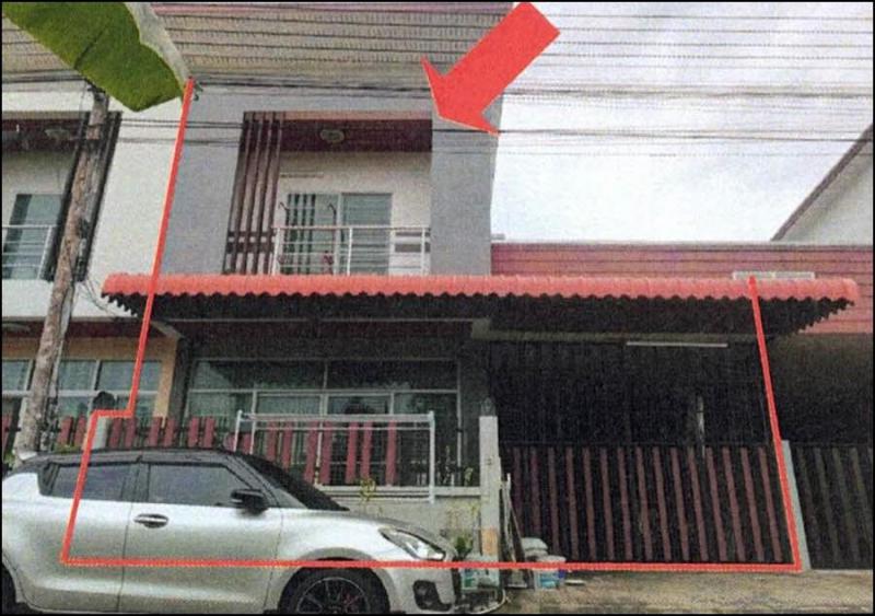 บ้านแฝดหลุดจำนอง ธ.ธนาคารอาคารสงเคราะห์ สงขลา หาดใหญ่ คลองแห
