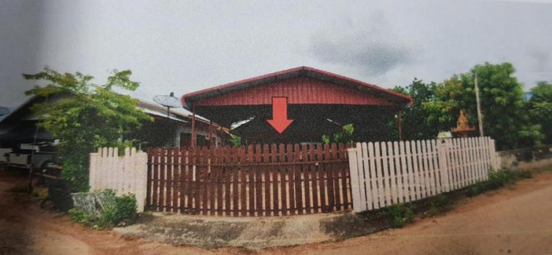 บ้านเดี่ยวหลุดจำนอง ธ.ธนาคารอาคารสงเคราะห์ มหาสารคาม นาเชือก หนองแดง