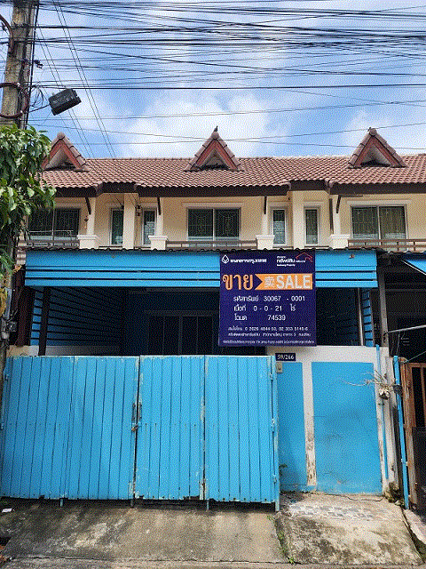 ทาวน์เฮ้าส์หลุดจำนอง ธ.ธนาคารกรุงเทพ กรุงเทพมหานคร หนองจอก กระทุ่มราย