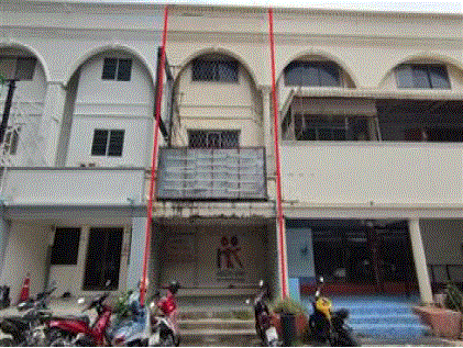 อาคารพาณิชย์หลุดจำนอง ธ.ธนาคารกรุงเทพ ชลบุรี บางละมุง หนองปรือ